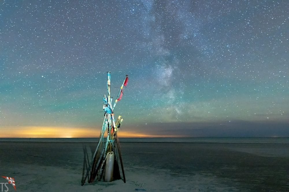 Milchstrasse am Søren Jessens Sand